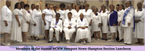 Members of local section of NCNW